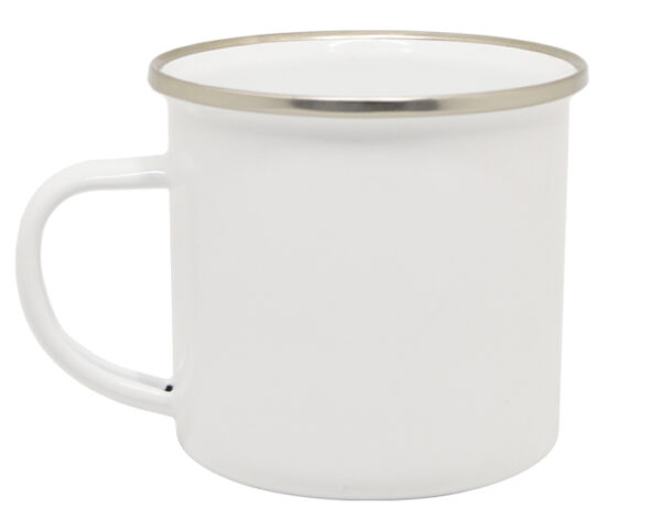 TAZA DE PELTRE DE SUBLIMACIÓN 12 OZ BENY A2762 BLANCO