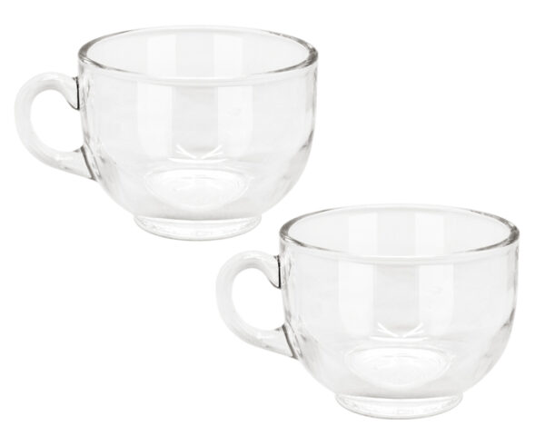 JUEGO DE TAZAS DE VIDRIO 5OZ ADEL A2764 TRANSPARENTE