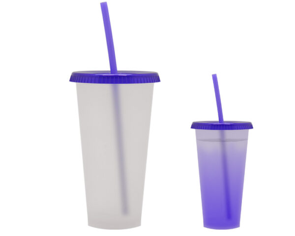 VASO DE PLÁSTICO SNOW A2770 MORADO