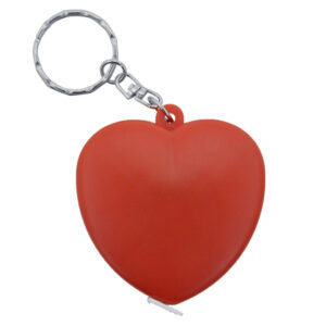 LLAVERO CORAZÓN C/FLEX. 1.50 M. ACTIVE A2774 ROJO