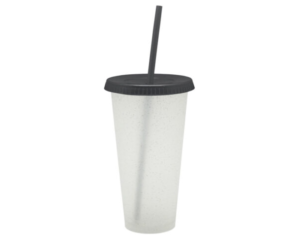 VASO DE PLÁSTICO LIB A2881 NEGRO