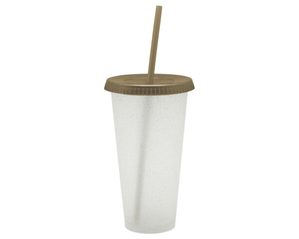 VASO DE PLÁSTICO LIB A2881 ORO