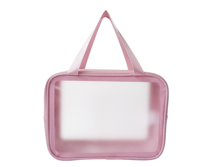 BOLSA IMPERMEABLE PARA ACCESORIOS CON ASAS PATY A2909 ROSA