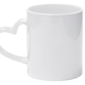 TARRO BICOLOR DE SUBLIMACIÓN 11 OZ DEAR A2960 BLANCO