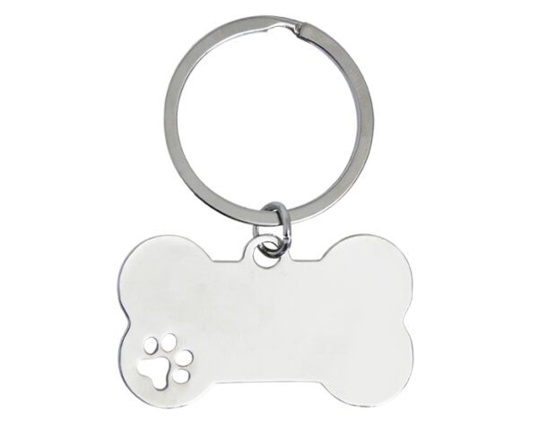 LLAVERO EN FORMA DE HUESO GOOFY A2962 PLATA