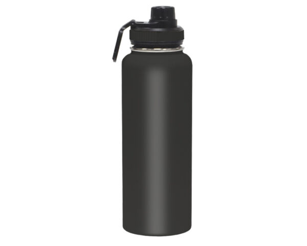 TERMO DE ACERO INOXIDABLE DE 1,200 ML. MEGA KYLO A2971 NEGRO