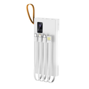 BATERIA PORTATIL CON ASA PARA TRANSPORTAR ELIOT A3002 BLANCO