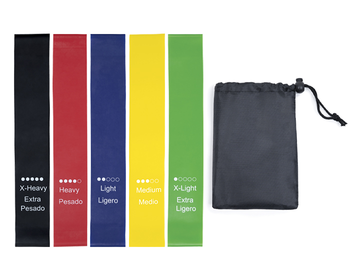 SET DE LIGAS DEPORTIVAS GYMTIME A3009 NEGRO