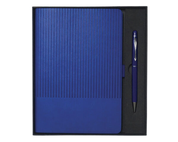 SET DE LIBRETA CON BOLIGRAFO NERUDA A3018 AZUL