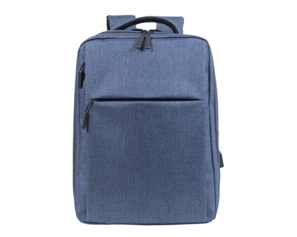 MOCHILA BACKPACK PORTA LAPTOP USB NERD A3030 AZUL MARINO