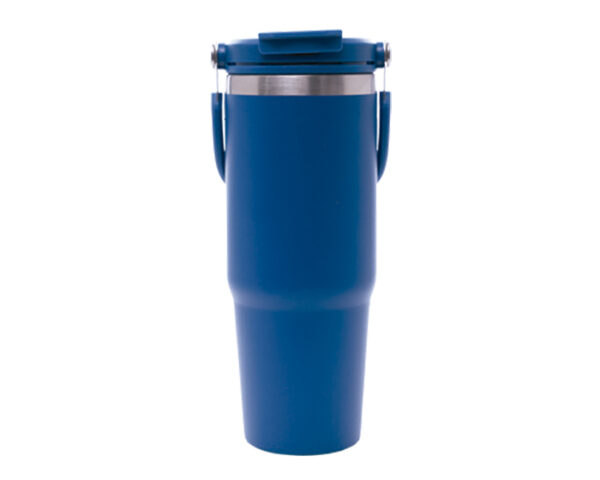 TERMO DE ACERO INOXIDABLE DE 900 ML. KARRY A3049 AZUL