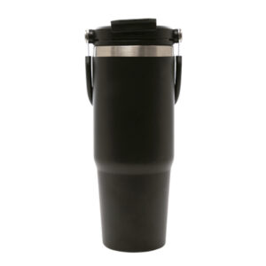 TERMO DE ACERO INOXIDABLE DE 900 ML. KARRY A3049 NEGRO