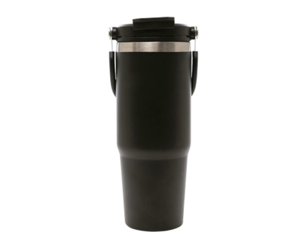 TERMO DE ACERO INOXIDABLE DE 900 ML. KARRY A3049 NEGRO