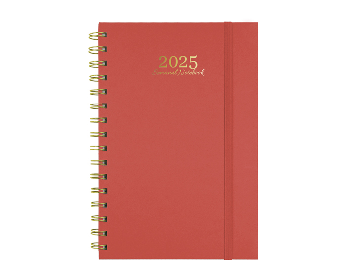 AGENDA SEMANAL NOTEBOOK ANB2025 ROJO