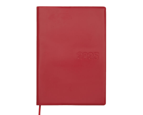 AGENDA SEMANAL FLEXIBLE 2025 ASF2025 ROJO