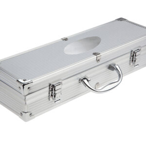 JGO DE BBQ C/ESTUCHE CROME BBQ017 PLATEADO