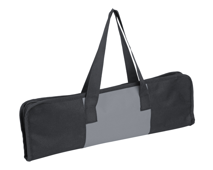 SET PARA ASADO CON BOLSA MAR Y TIERRA BBQ4523 GRIS