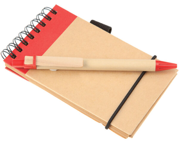 LIBRETA GREEN LIFE LIBOF01 ROJO