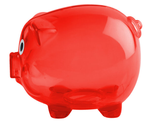 ALCANCIA PIG MNY4333 ROJO