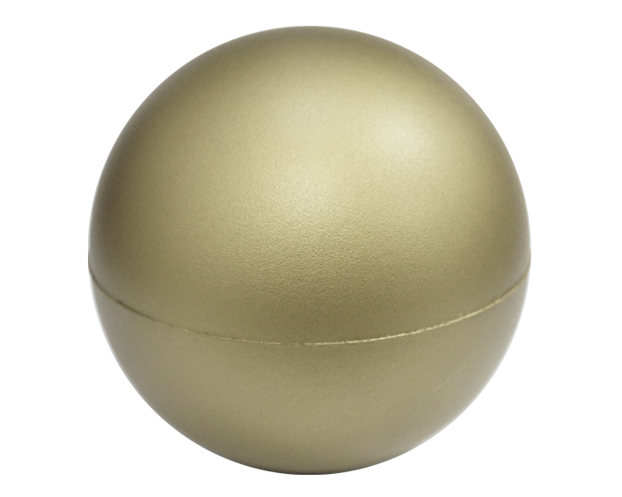 ANTIESTRES PELOTA PU1 ORO Ø 6.3 cm