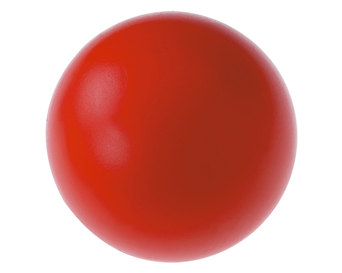 ANTIESTRES PELOTA PU1 ROJO  Ø 6.3 cm