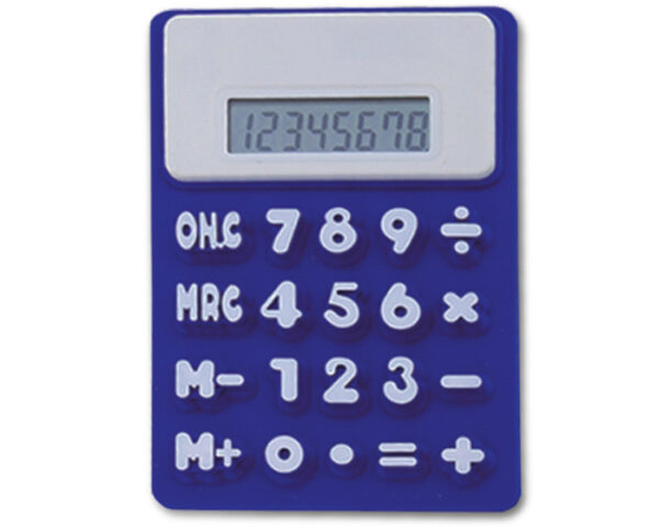 CALCULADORA SILICON RC04 AZUL