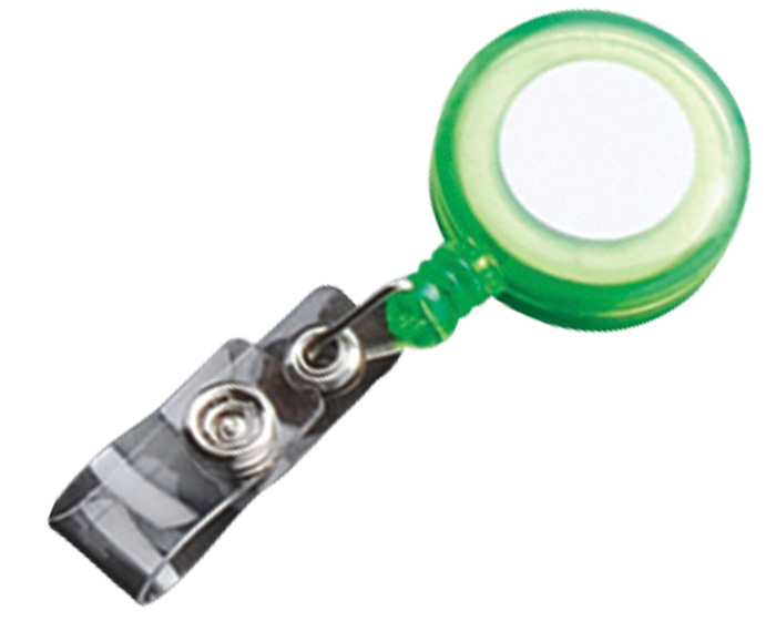 PORTA GAFETE YOYO SLK05 TRANSLUCIDO VERDE CLARO