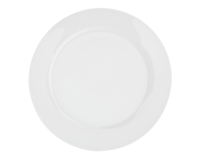 PLATO DE CERAMICA DE SULIMACIÓN 20CM SUB125 BLANCO