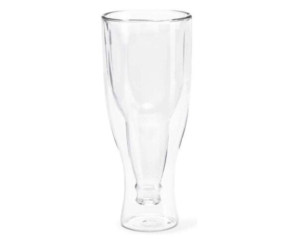 COPA DE DOBLE PARED DE VIDRIO DE SULIMACIÓN 12OZ BART 12 SUB176 TRANSPARENTE