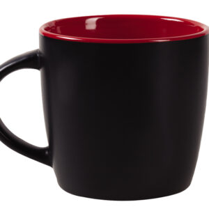 TAZA BICOLOR MATE 11 OZ LUCIANA TL099 ROJO