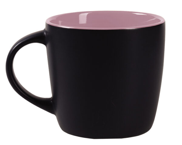 TAZA BICOLOR MATE 11 OZ LUCIANA TL099 ROSA