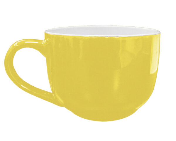 TAZA MINI JUMBO 18OZ. TL201 AMARILLO