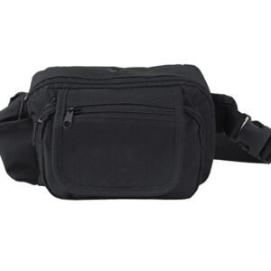 CANGURERA AJUSTABLE C/BOLSA LATERAL ABEO TXC4591 NEGRO