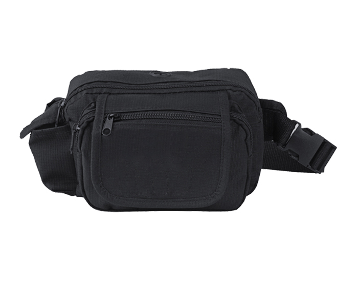 CANGURERA AJUSTABLE C/BOLSA LATERAL ABEO TXC4591 NEGRO